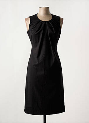 Robe mi-longue sans manche sans manche noir TRUSSARDI JEANS femme