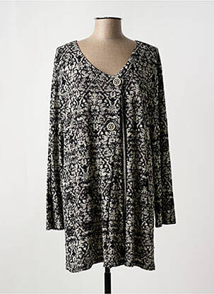 Gilet manches longues noir G!OZE pour femme