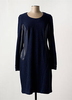 Robe mi-longue bleu EVA KAYAN pour femme