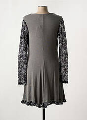 Robe mi-longue gris MYRINE & ME pour femme seconde vue