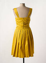 Robe mi-longue jaune FAIRLY pour femme seconde vue