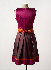 Robe mi-longue violet RINASCIMENTO pour femme seconde vue