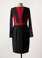 Robe pull rouge DANIELA COOL pour femme seconde vue