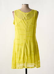 Tunique sans manche jaune 3322 pour femme seconde vue