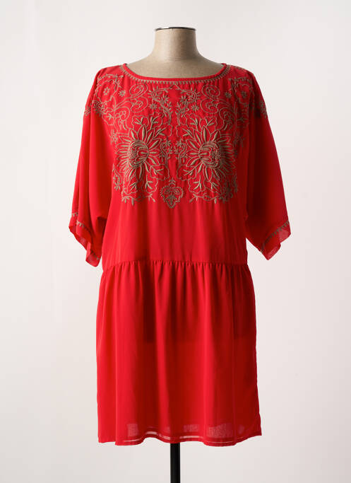 Robe courte rouge MD'M pour femme
