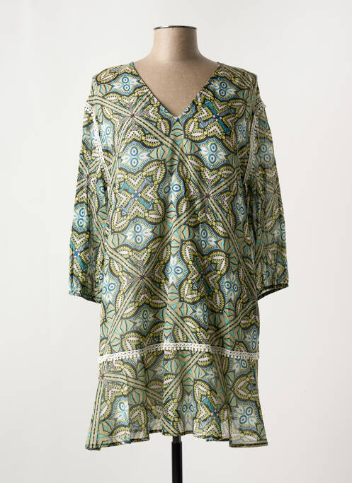 Robe courte vert TRUSSARDI JEANS pour femme