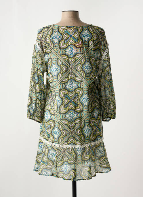 Robe courte vert TRUSSARDI JEANS pour femme