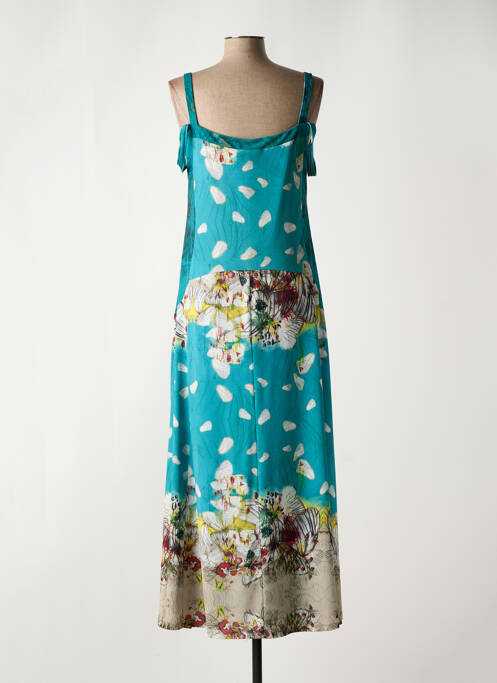 Robe longue bleu GARELLA pour femme