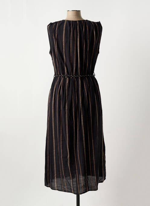 Robe longue noir MKT STUDIO pour femme