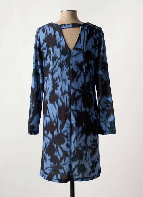 Robe mi-longue bleu 3322 pour femme