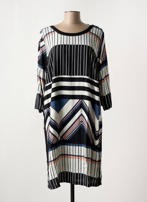 Robe mi-longue noir FRANSA pour femme