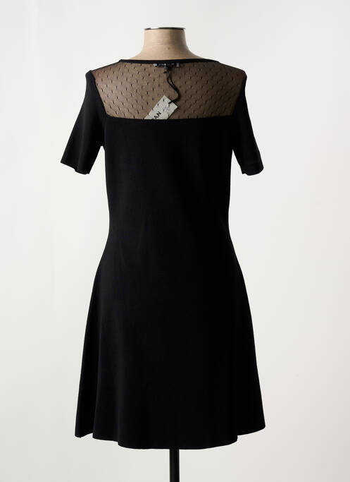 Robe mi-longue noir MORGAN pour femme