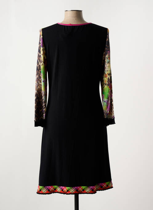 Robe mi-longue noir OLIVIER PHILIPS pour femme