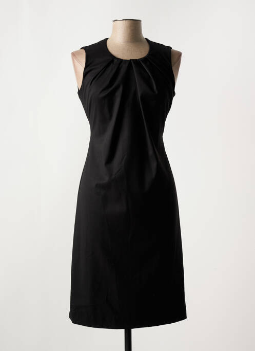 Robe mi-longue noir TRUSSARDI JEANS pour femme