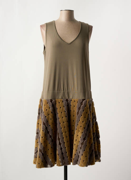 Robe mi-longue vert MYRINE ANTWERP pour femme