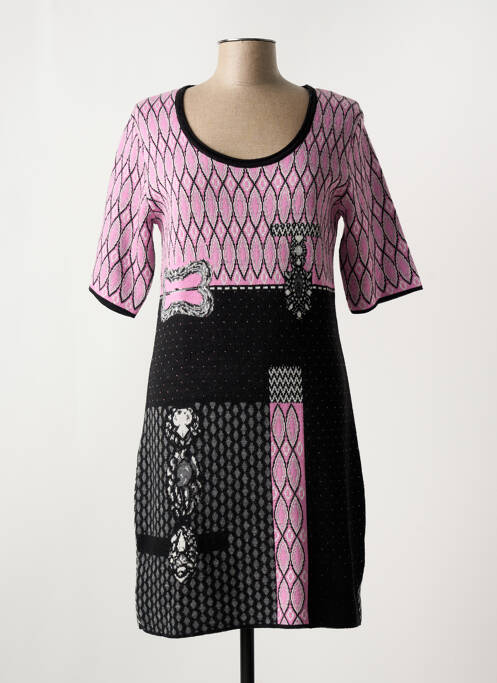 Robe pull rose SALLY NEW YORK pour femme