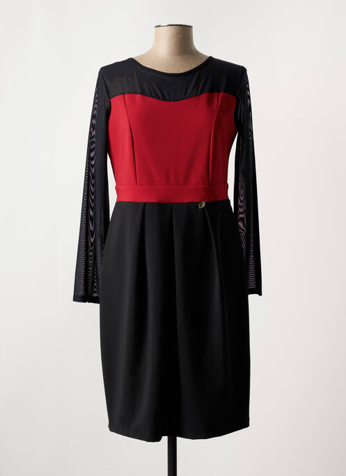 Robe pull rouge DANIELA COOL pour femme