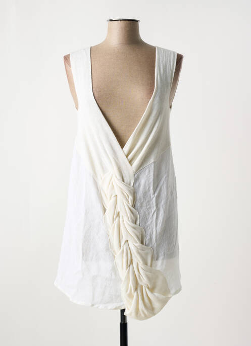 Tunique sans manche beige CREA CONCEPT pour femme