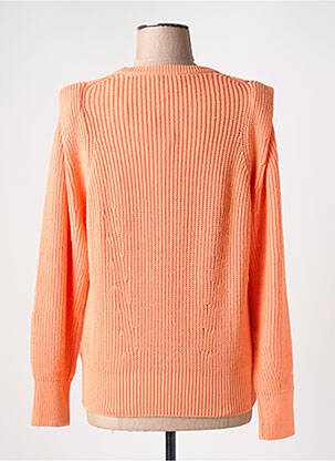 Pull stretch manches longues orange CKS femme