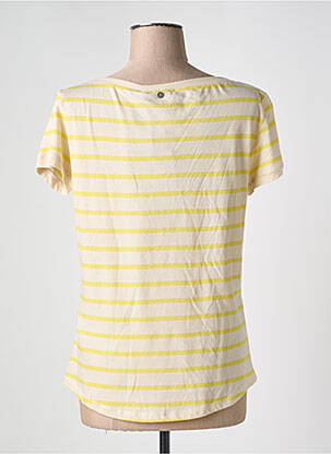 T-shirt stretch manches courtes jaune PENNYBLACK femme