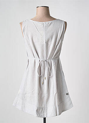 Tunique sans manche tissage crêpe gris MES SOEURS ET MOI femme
