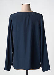 Blouse bleu ICHI pour femme seconde vue