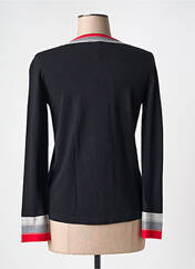 Gilet manches longues noir ELEONORA AMADEI pour femme seconde vue