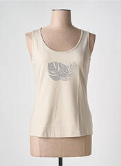 Débardeur marron EUGEN KLEIN pour femme seconde vue