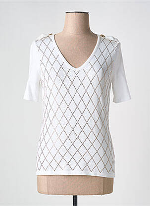 Pull beige PASSIONI pour femme