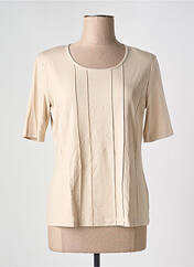 T-shirt beige EUGEN KLEIN pour femme seconde vue