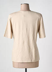 T-shirt beige EUGEN KLEIN pour femme seconde vue