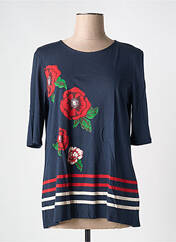 T-shirt bleu DESIGUAL pour femme seconde vue
