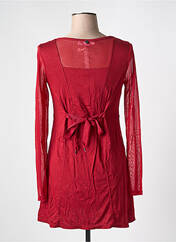 Tunique manches longues rouge DECA pour femme seconde vue