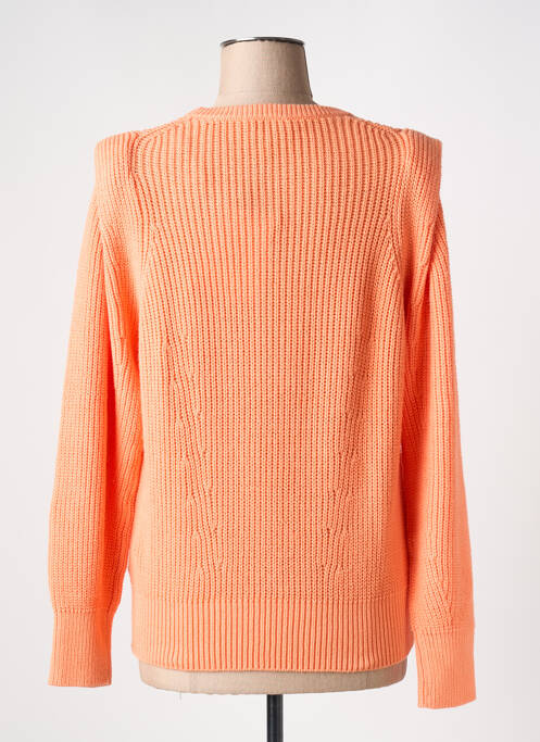 Pull stretch manches longues orange CKS femme