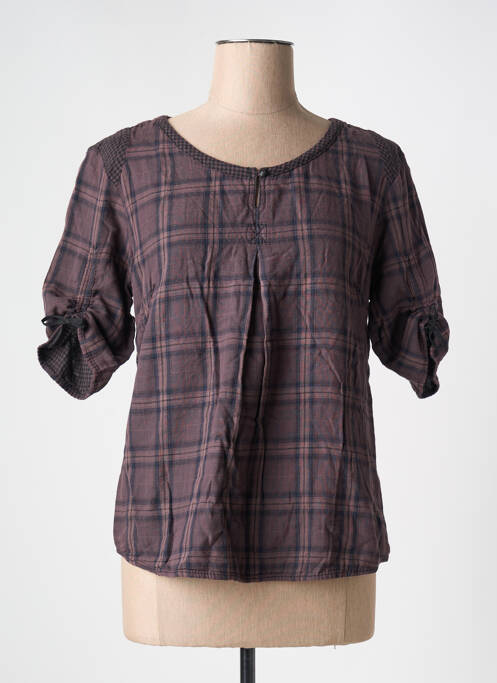 Blouse manches courtes manches courtes rouge ONE STEP femme