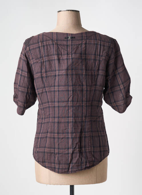 Blouse manches courtes manches courtes rouge ONE STEP femme