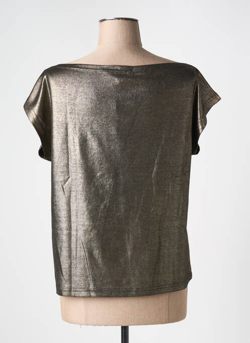 T-shirt coupe droite manches courtes or JOHNNY WAS femme
