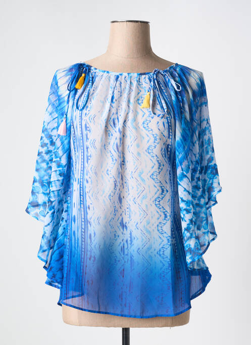 Blouse bleu DESIGUAL pour femme