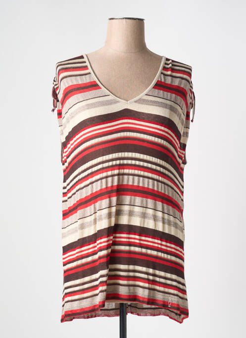 Pull tunique rouge PENNYBLACK pour femme