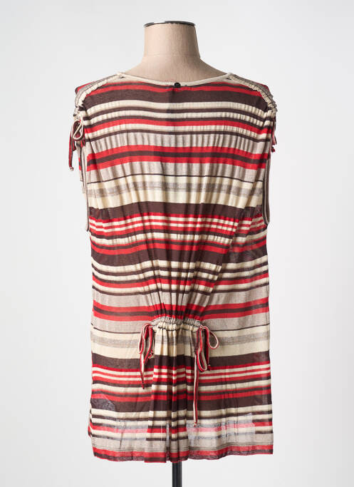 Pull tunique rouge PENNYBLACK pour femme