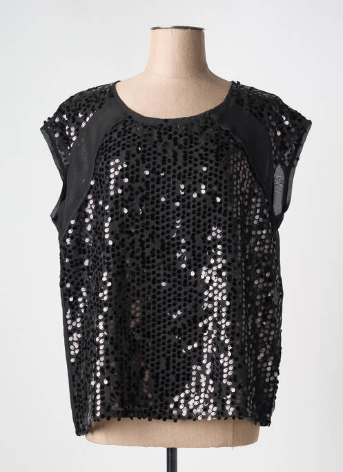 Top noir FRANSA pour femme