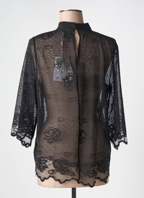 Top noir ICHI pour femme