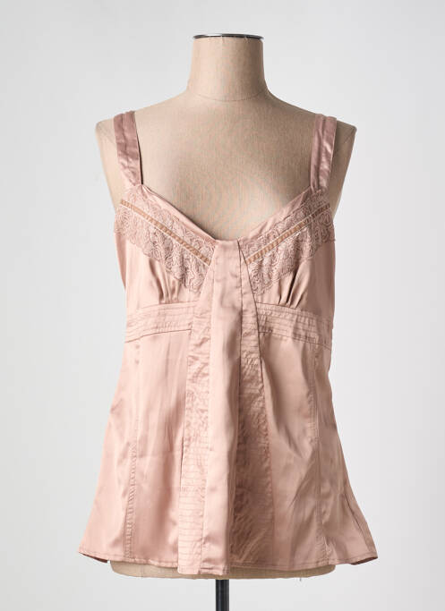 Top rose MAIS IL EST OU LE SOLEIL pour femme