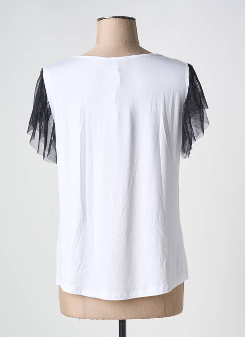 T-shirt blanc ELEONORA AMADEI pour femme