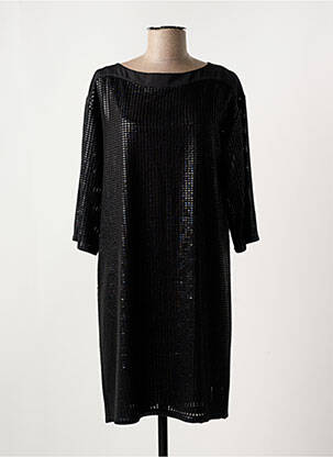Robe courte manches 3/4 manches 3/4 noir PENNYBLACK femme