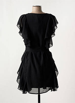 Robe courte manches courtes manches courtes noir MOLLY BRACKEN femme