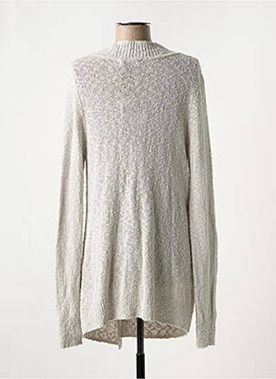 Gilet manches longues stretch gris MYRINE & ME femme