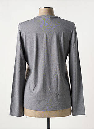 Veste casual col rond gris EUGEN KLEIN femme