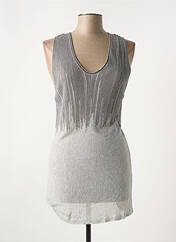 Pull tunique gris EVA KAYAN pour femme seconde vue