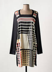 Robe courte noir BANDOLERA pour femme seconde vue